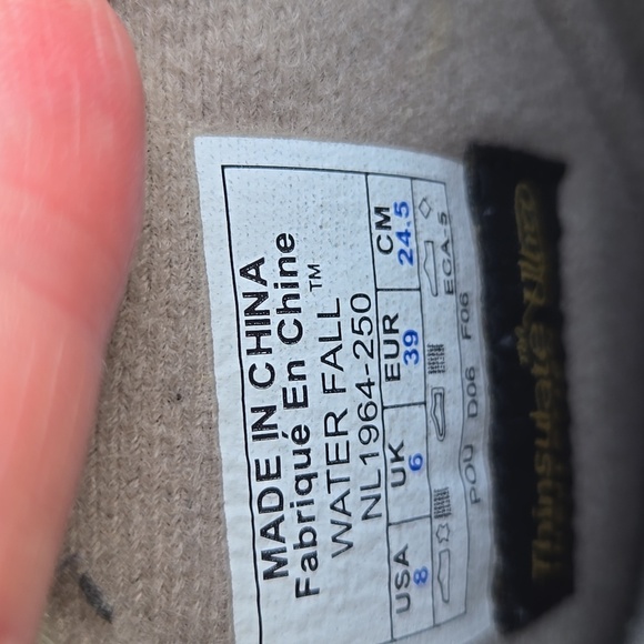 Sorel Beige Waterfall Boots Fleece Collar ZIP Waterproof Thinsulate Ultra US 8 - Picture 7 of 8